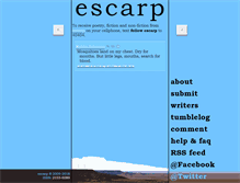 Tablet Screenshot of escarp.org
